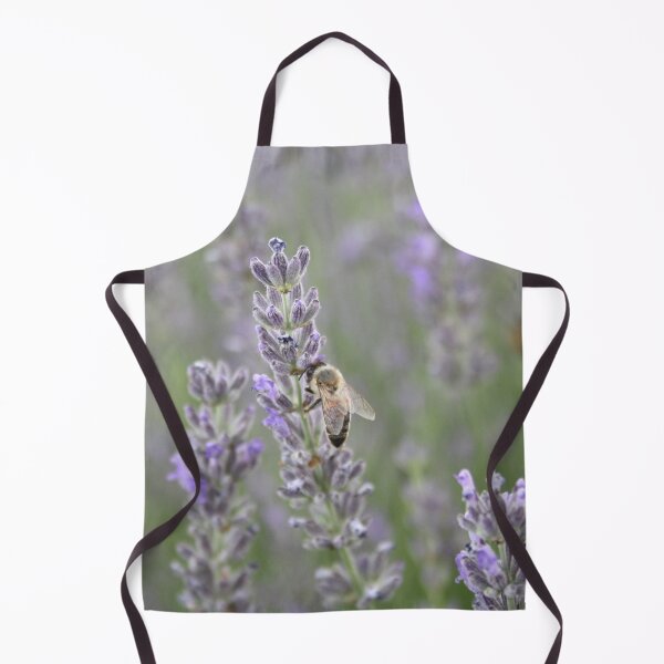 Item preview, Honeybee On Lavender Close Up Photography designed and sold by taiche.