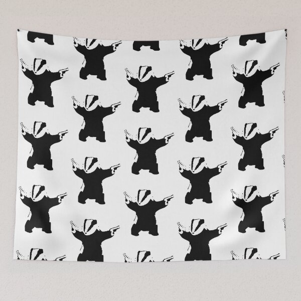 Item preview, Badgers Fight  designed and sold by LiLacBoutiquet.
