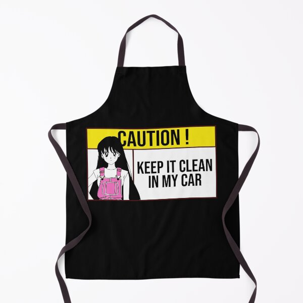 Item preview, keep it clean in my car caution sign anime designed and sold by Semzig.