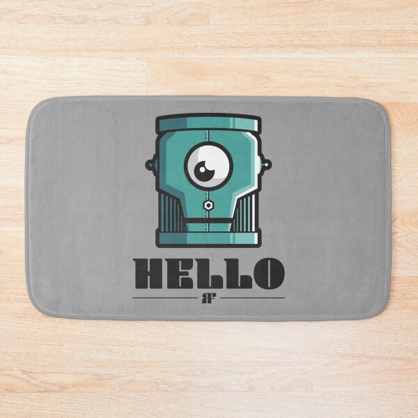 Item preview, Cute Robot T-ShirtCute Bot Hello designed and sold by LexTimmer.