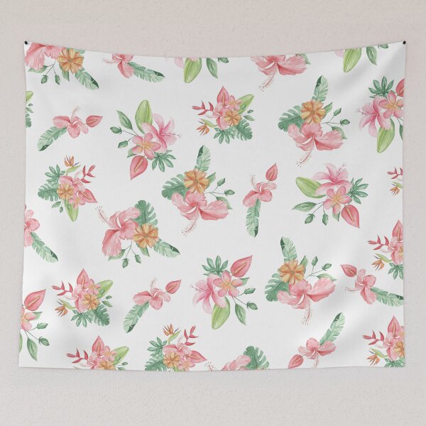 Item preview, Watercolor Tropical Bouquet Floral designed and sold by Found Dream.