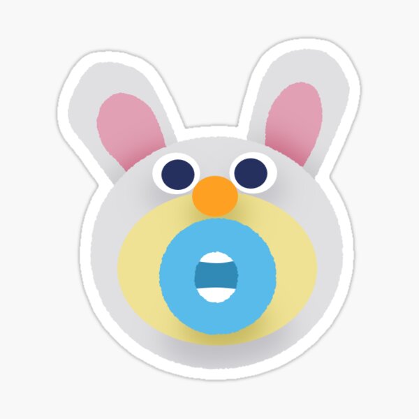Item preview, Easter Rabbit Sing-a-ma-jig designed and sold by peachyfren.
