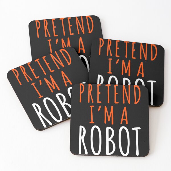 Item preview, Robot Halloween Costume T-ShirtFunny Lazy Halloween Programmer Costume - Pretend I'm a Robot Robotics IOT Lover designed and sold by LexTimmer.