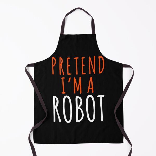Item preview, Robot Halloween Costume T-ShirtFunny Lazy Halloween Programmer Costume - Pretend I'm a Robot Robotics IOT Lover designed and sold by LexTimmer.