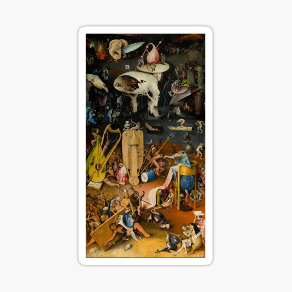 Hieronymus Bosch - The Garden of Earthly Delights Sticker
