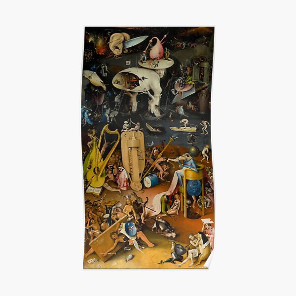 Hieronymus Bosch - The Garden of Earthly Delights Poster