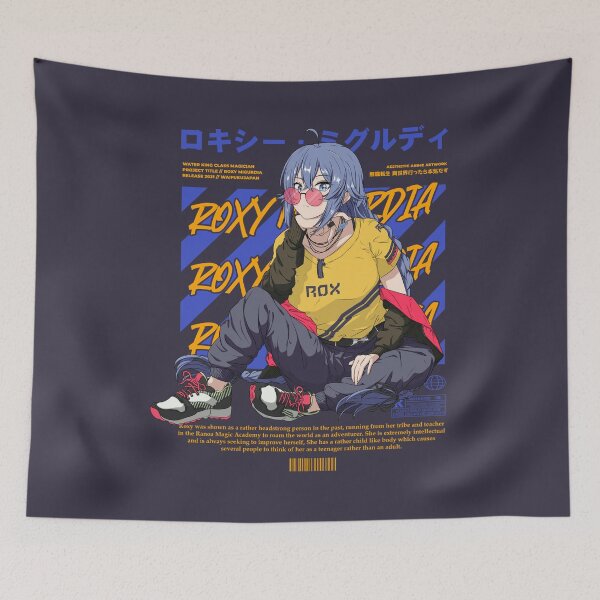 Item preview, Hopeless Unemployment Regenerates Determined Memories Mushoku Tensei Roxy Migurdia Cute Gifts designed and sold by Alma185.