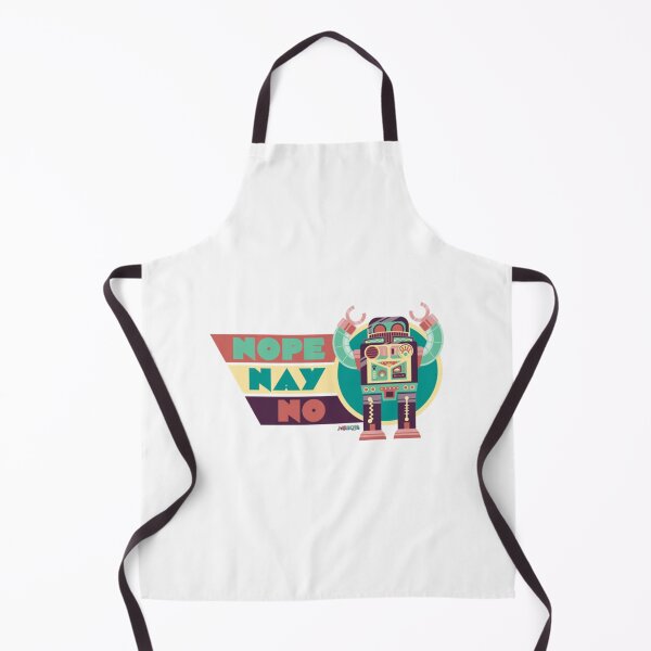 Item preview, Robot T-ShirtNOPE NAY NO - No-Bots designed and sold by LexTimmer.