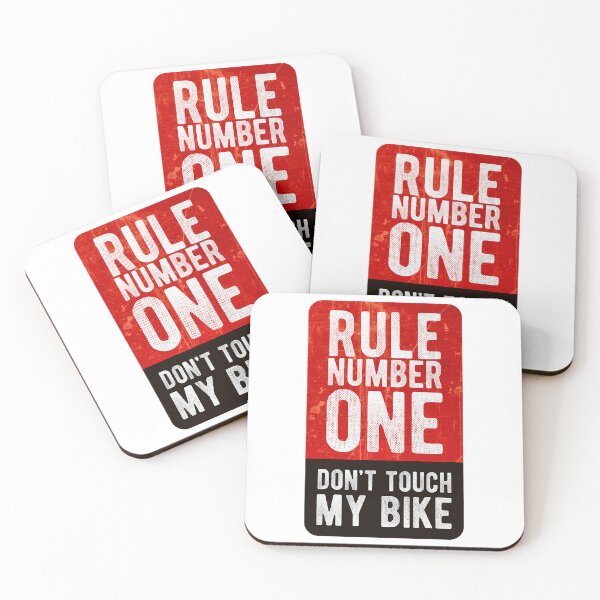 Item preview, Don_t Touch My Bike - Cool Motorcycle Or Bike Sticker  designed and sold by LiLacBoutiquet.