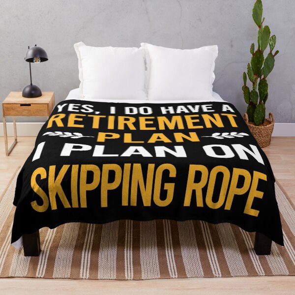 Item preview, My Retirement Plan Skipping rope designed and sold by shannonim7t.