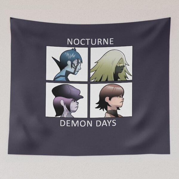 Item preview, Hopeless Unemployment Regenerates Determined Memories Nocturne - Demon Days Vintage designed and sold by Alma185.