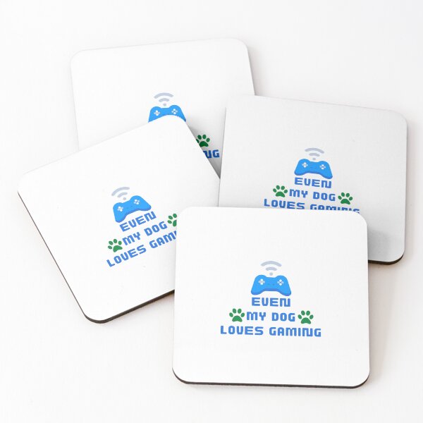 Item preview, Even My Dog Loves Gaming designed and sold by shalakacreats.
