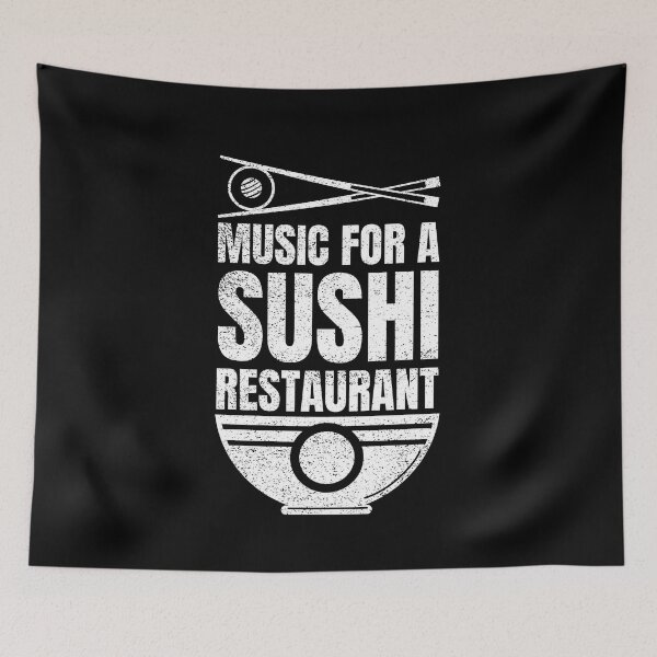 Item preview, Music For A Sushi Restaurant designed and sold by ricknosis.