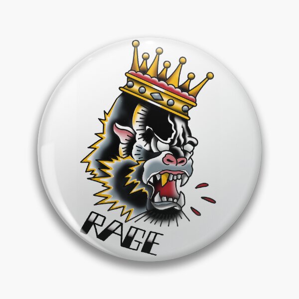 Item preview, Fkj tattoo flash gorilla designed and sold by franckfkj.