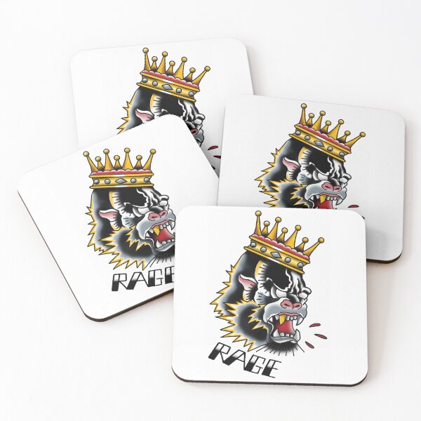 Item preview, Fkj tattoo flash gorilla designed and sold by franckfkj.