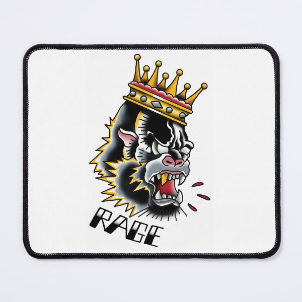 Item preview, Fkj tattoo flash gorilla designed and sold by franckfkj.