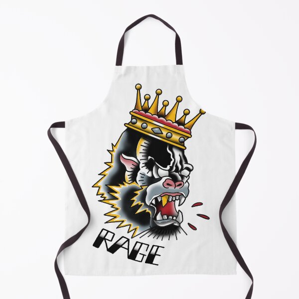 Item preview, Fkj tattoo flash gorilla designed and sold by franckfkj.