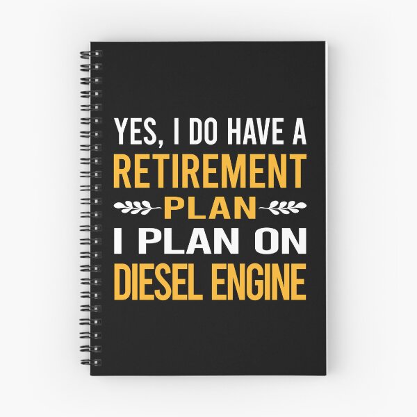 Item preview, My Retirement Plan Diesel Engine designed and sold by shannonim7t.