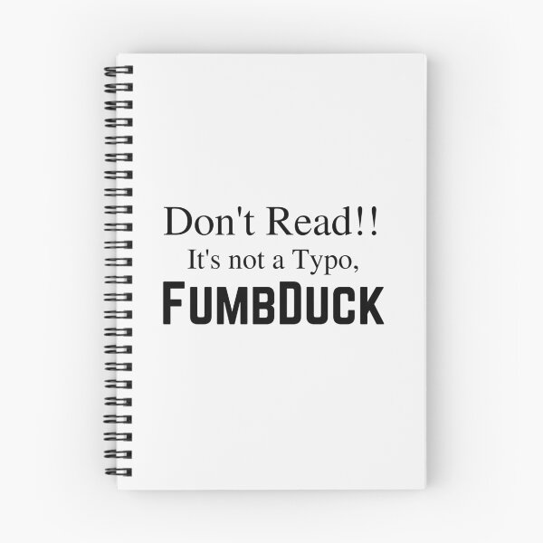 Item preview, Don't Read It's Not A Typo - Black Ink designed and sold by theakrobats.