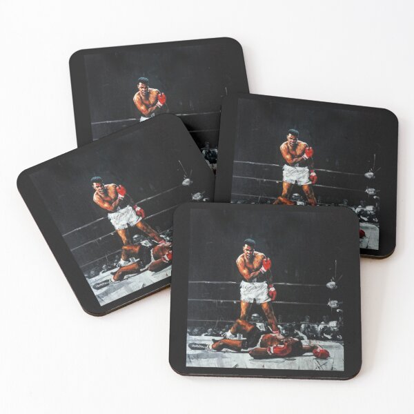 Item preview, Muhammad Ali assomme Sonny Liston 1308 designed and sold by KhalilStamm.