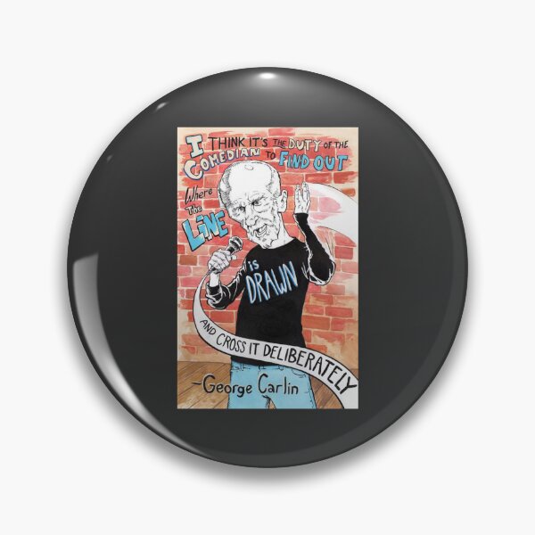 Item preview, George Carlin Comedy Legend      designed and sold by DungeonMasters.