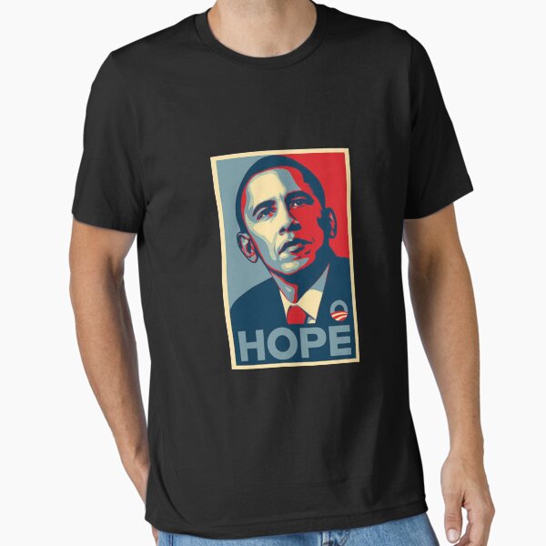 Artikel-Vorschau von Barack Obama Hoffnungs-Plakat-Klassiker TShirt421, designt und verkauft von GerardMartos.