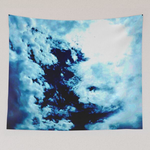 Item preview, Blue Sky Waves  designed and sold by The Happiness Market .