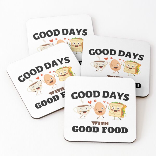 Item preview, Good days with good food designed and sold by theredsharp.