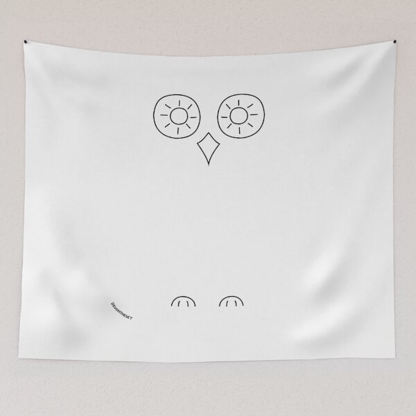 Item preview, Simple Owl in Black designed and sold by designthesky.