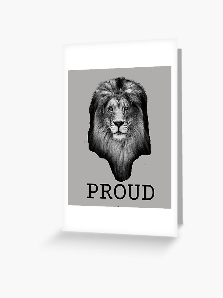 Pride. Proud. Gay pride. Pride of lions. Photo. Text. capitals