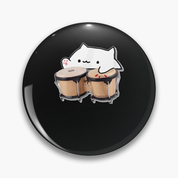 Item preview, Funny Bongo cat designed and sold by grashaloewe.