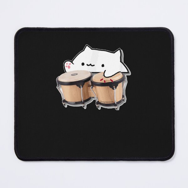 Item preview, Funny Bongo cat designed and sold by grashaloewe.