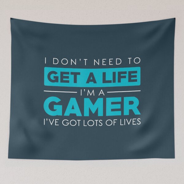 Item preview, Dont Need A Life Im A Gamer-Video Gamer designed and sold by KudoAkai.