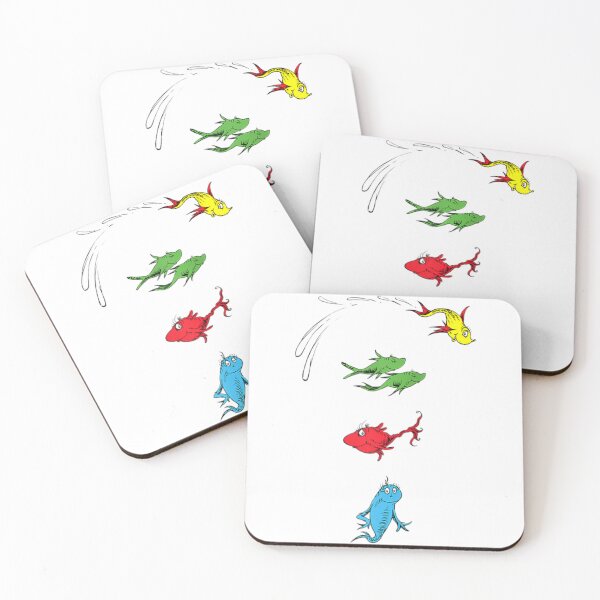 Item preview, Dr. Seuss One Fish Two Fish Red Fish Blue Fish designed and sold by KudoAkai.