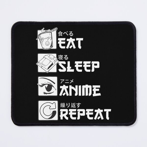 Item preview, Eat Sleep Anime Repea, Anime Manga Shirts designed and sold by KudoAkai.