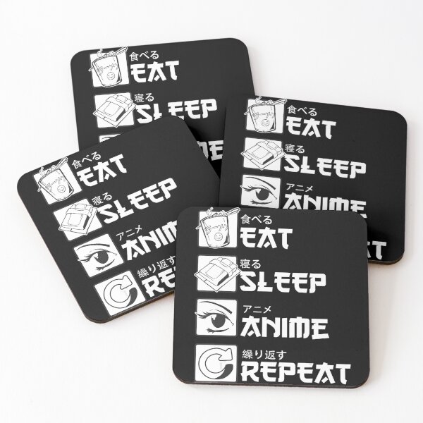 Item preview, Eat Sleep Anime Repea, Anime Manga Shirts designed and sold by KudoAkai.