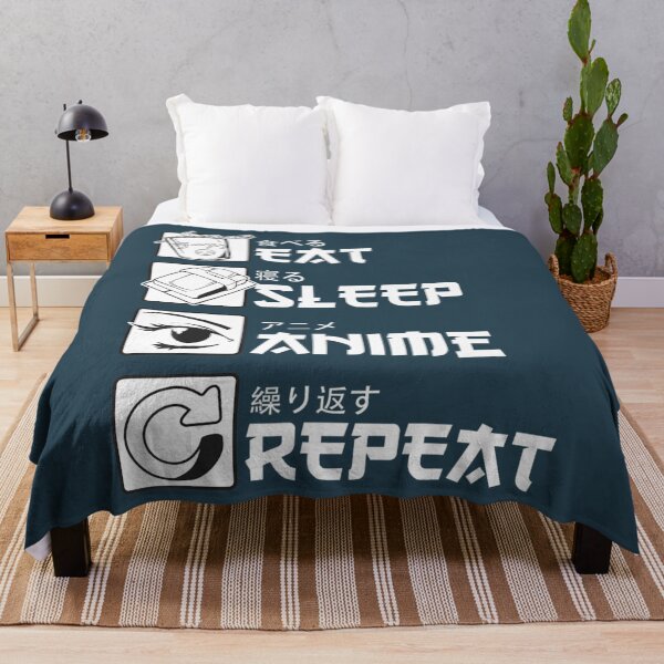 Item preview, Eat Sleep Anime Repea, Anime Manga Shirts designed and sold by KudoAkai.