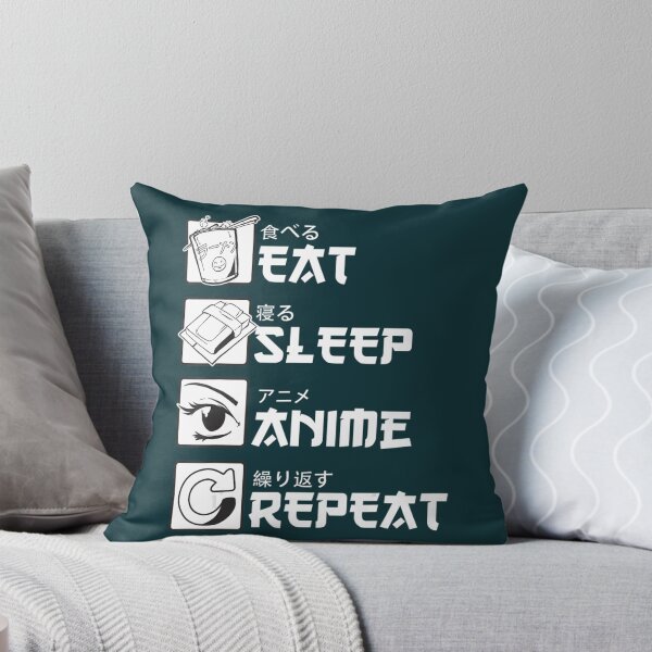 Item preview, Eat Sleep Anime Repea, Anime Manga Shirts designed and sold by KudoAkai.