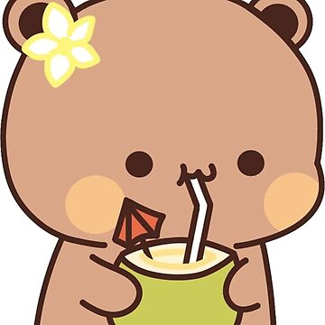 Cute Dudu Is Drinking Coconut iPad Case & Skin for Sale by gingersweet