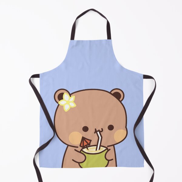 Item preview, Cute Dudu Is Drinking Coconut designed and sold by gingersweet.