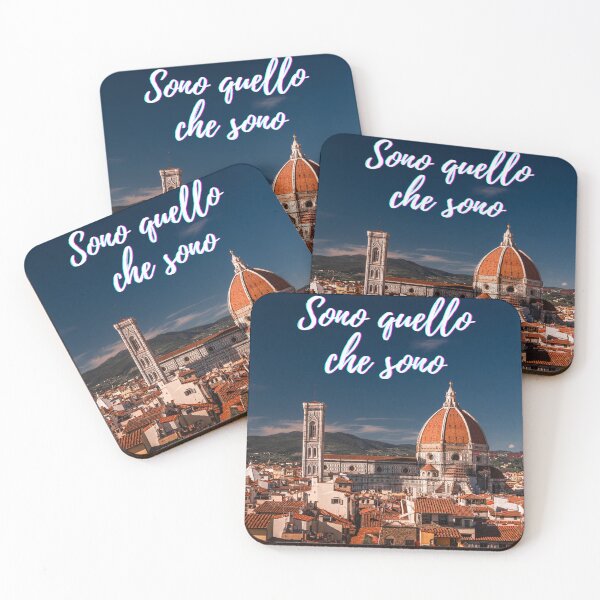 Item preview, I am what I am - popular Italian quotes theme gifts  designed and sold by RebelliousRosee.