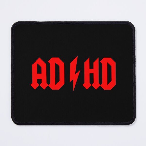 Item preview, Adhd Or Acdc Play On Words Acdc Themed T-Shirt Essential T-Shirt designed and sold by kerritoniap2g.