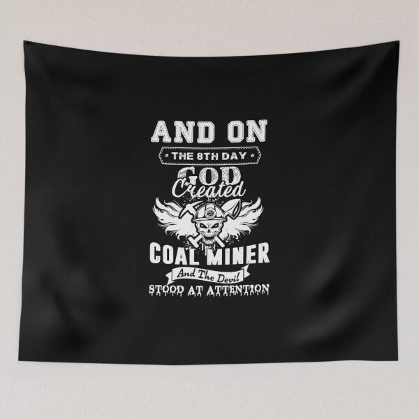 Item preview, God Made Coal Miner designed and sold by aryagiri.