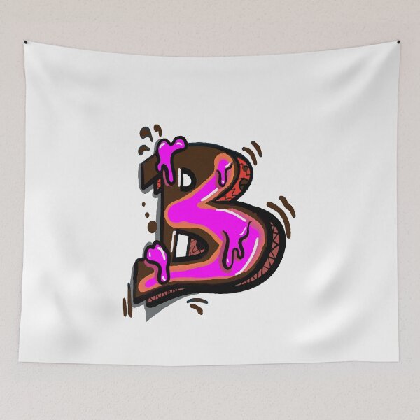 Item preview, letter b graffiti designed and sold by FILEX ⭐⭐⭐⭐⭐(826).
