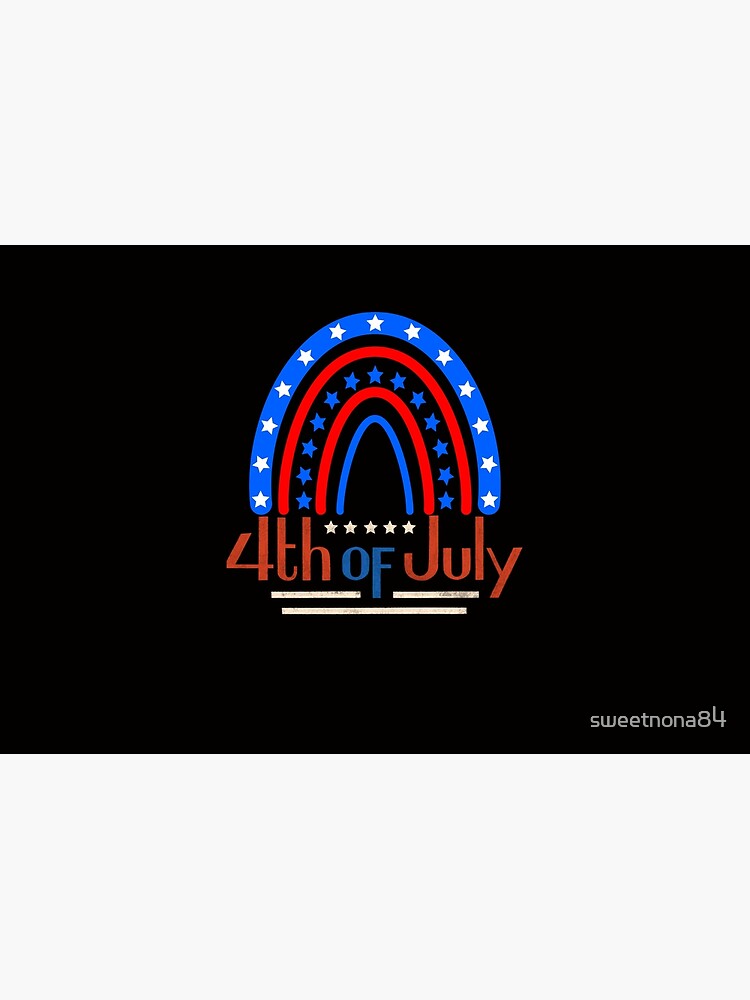 "Happy 4th of July American Flag " Poster for Sale by sweetnona84 ...