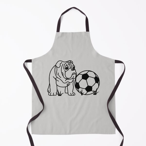 Item preview, Bulldog with Soccer Ball designed and sold by AMERICANCHEEZ.