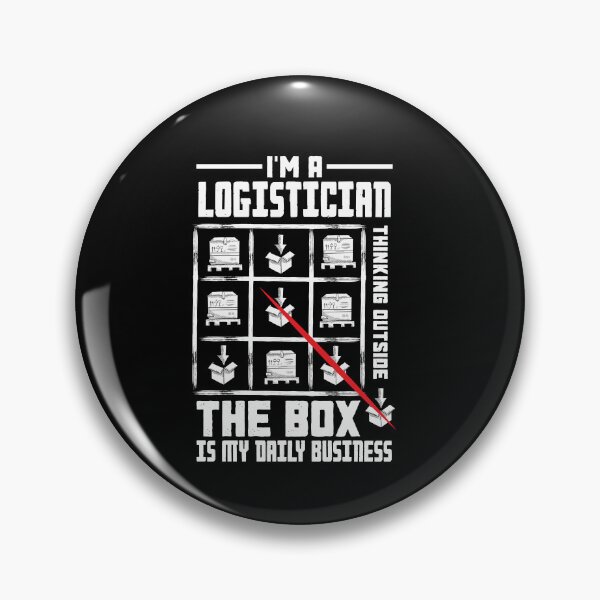 Item preview, Logistics Logistician Thinking Outside The Box Quote designed and sold by ShopTheStyle.