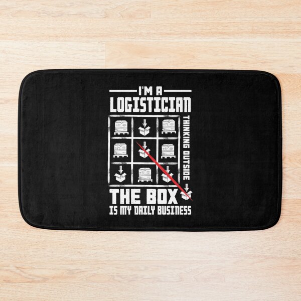 Item preview, Logistics Logistician Thinking Outside The Box Quote designed and sold by ShopTheStyle.