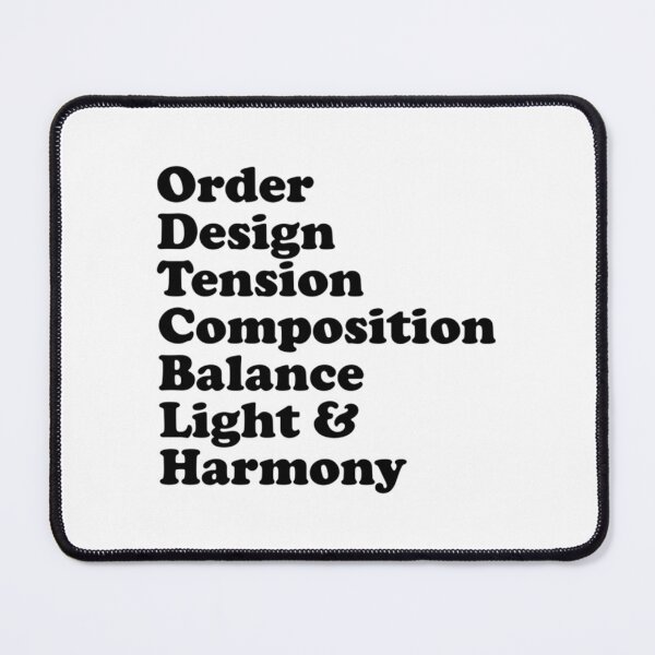 Item preview, Order, Design, Tension, Composition, Balance, Light _amp_ Harmony designed and sold by SugarShapes.