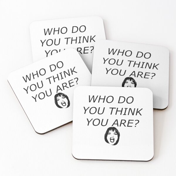 Item preview, Who Do You Think You Are     designed and sold by SugarShapes.